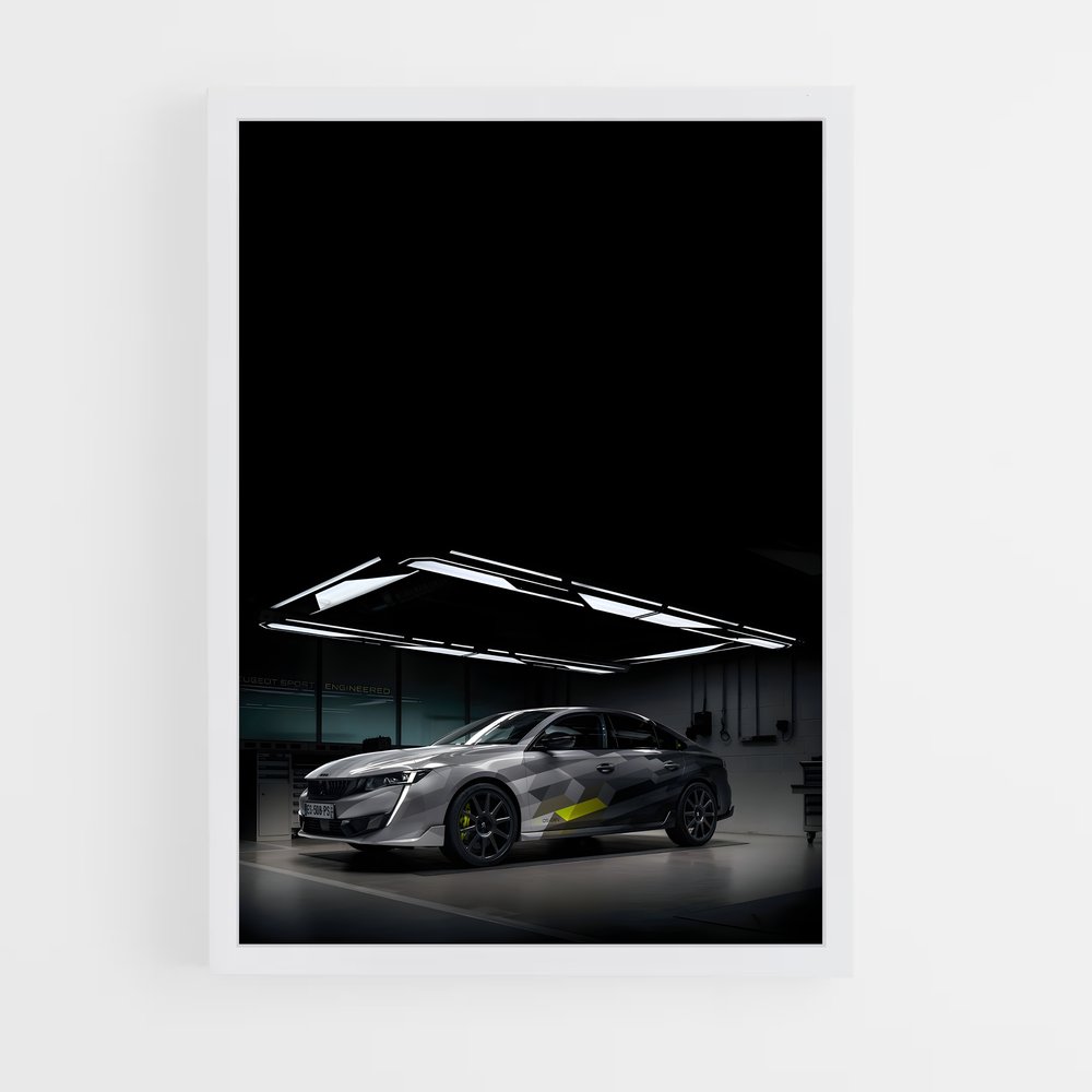 Poster ACS-X Vision – affiche Peugeot (vue 3)